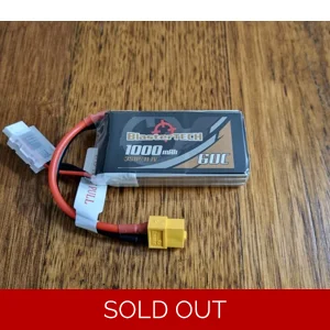 Lipo 3S 1000mah XT60 BlasterTECH